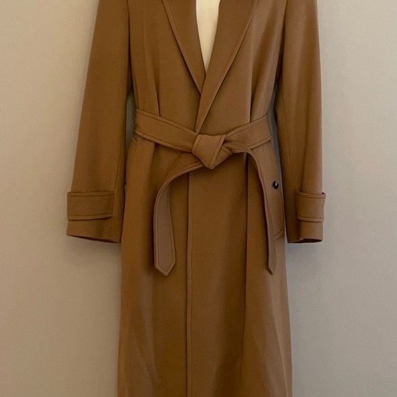 Burberry Cashmere Wrap Coat - Picture 4 of 9